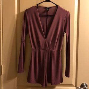 NWOT Plum Forever 21 Romper